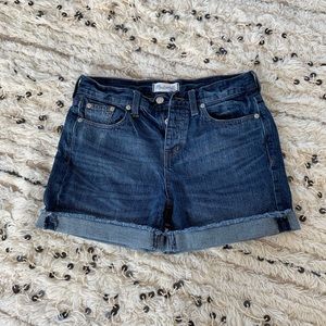 Madewell jean shorts